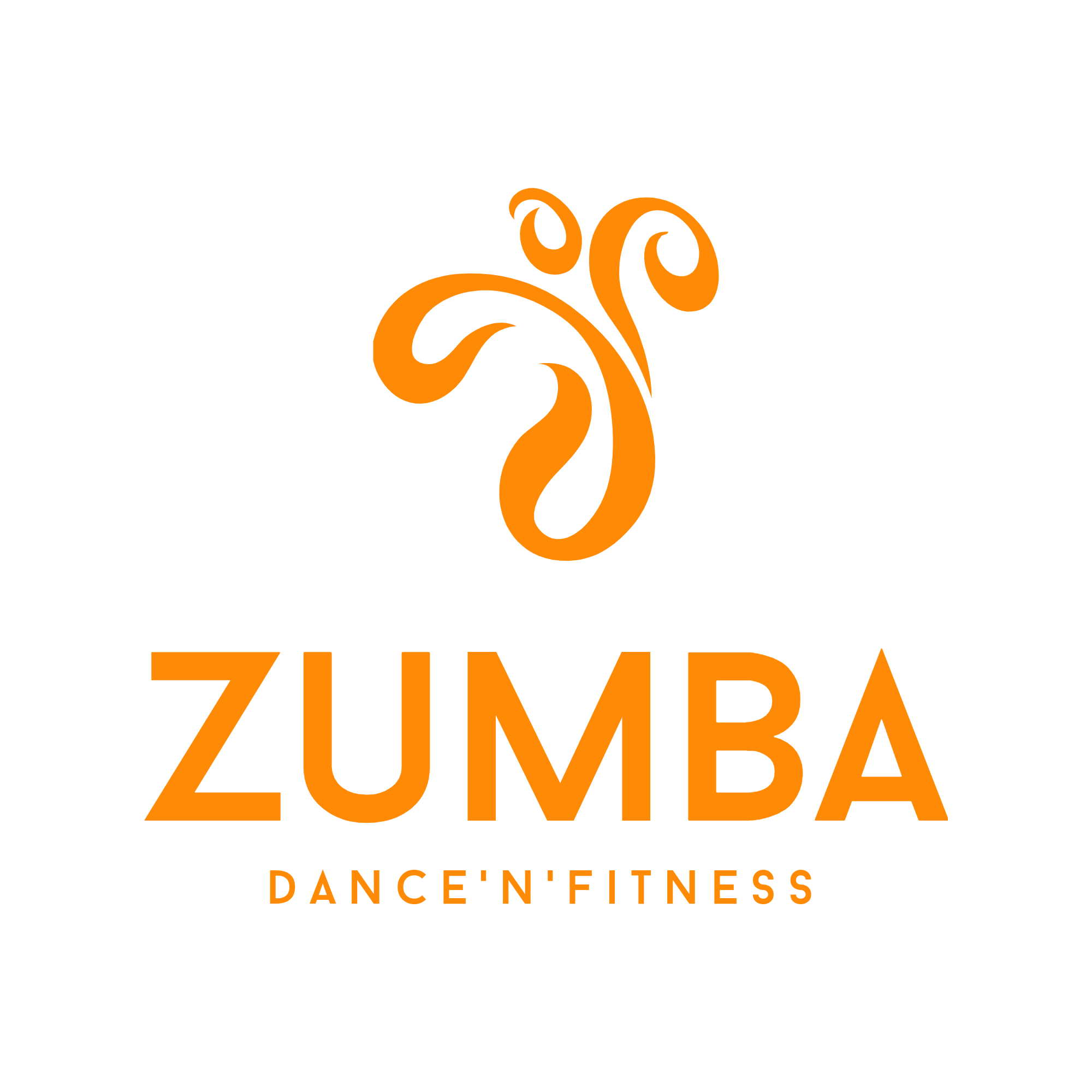 Colorful Zumba Fitness Logo