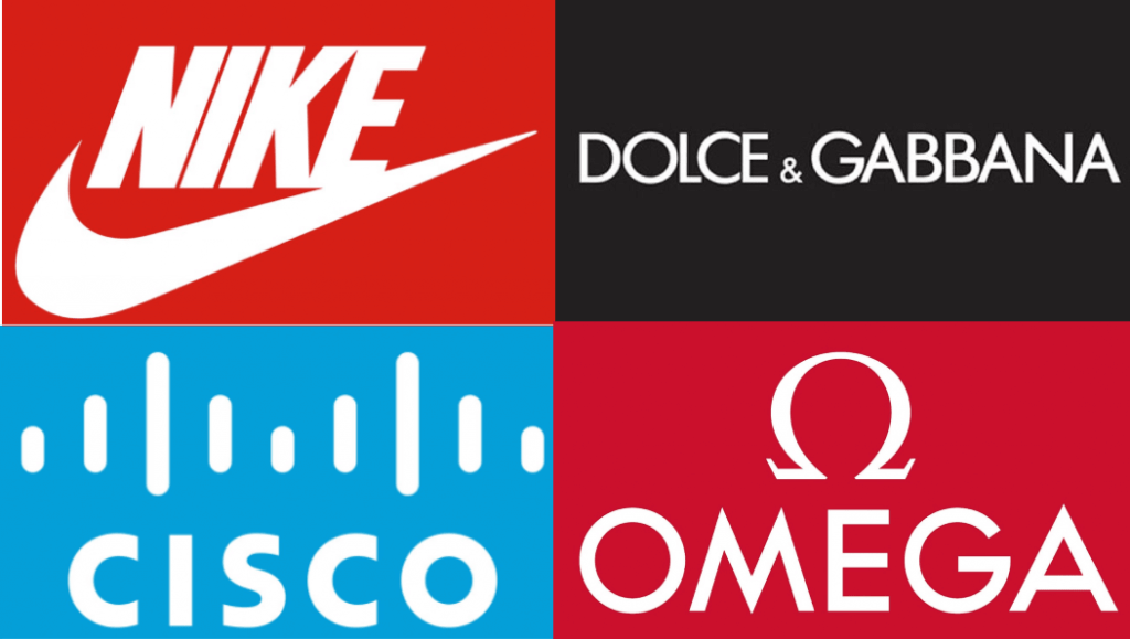 Nike and Cisco, Dolce Gabbana and Omega