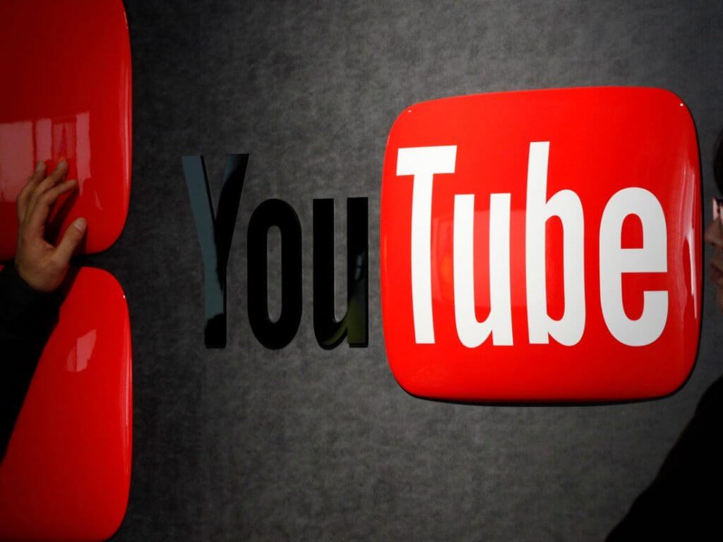 the emblem of YouTube