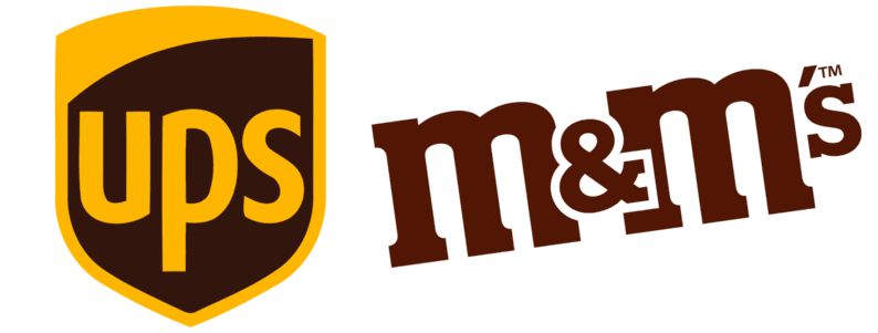 UPS MMs brown logo