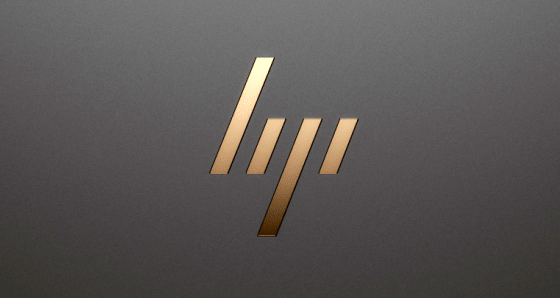 hp logo history