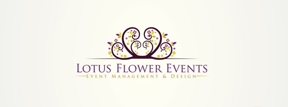 Evénements Fleur De Lotus Monogramme 